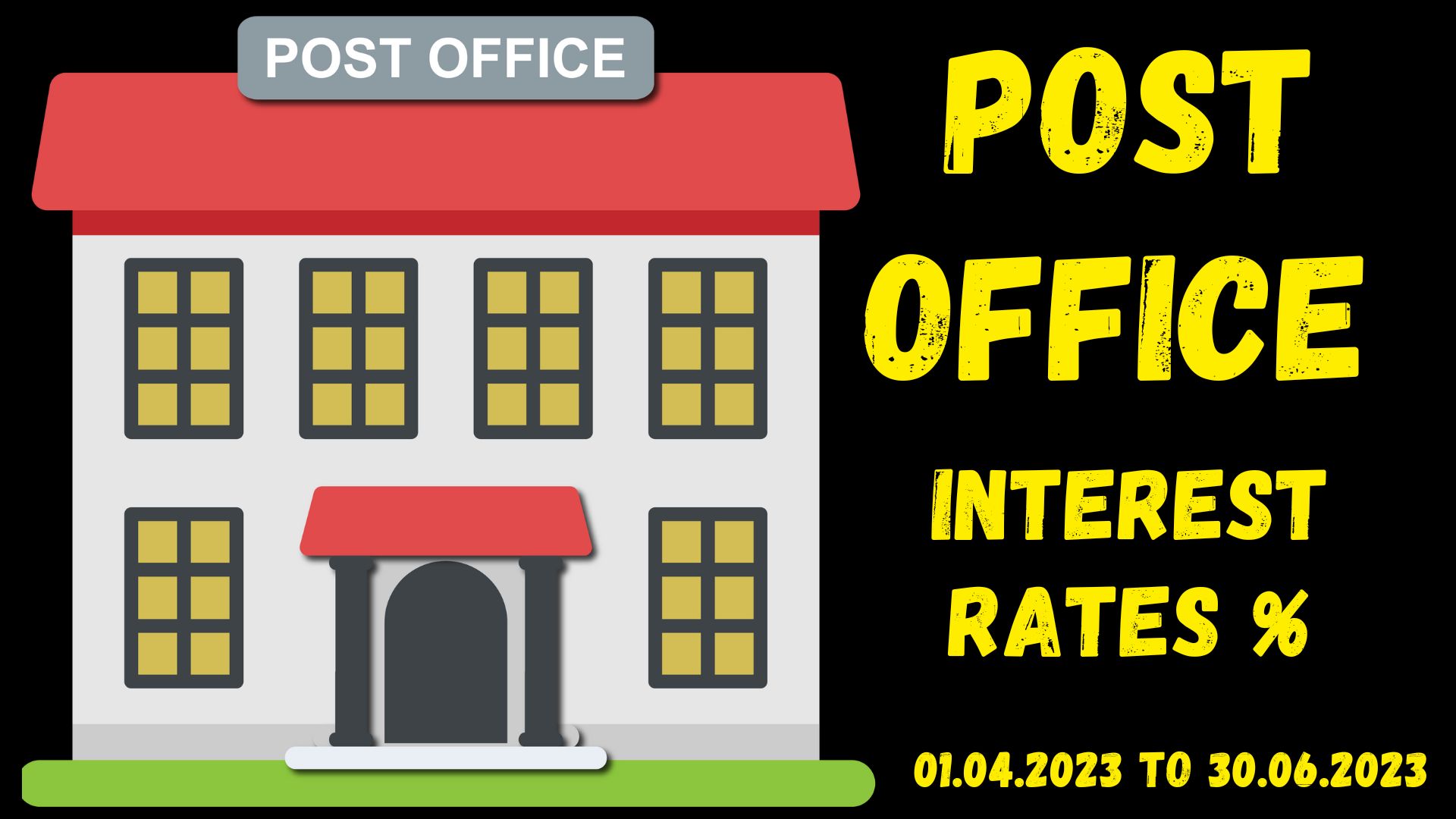 what is post office rd interest rate 2023